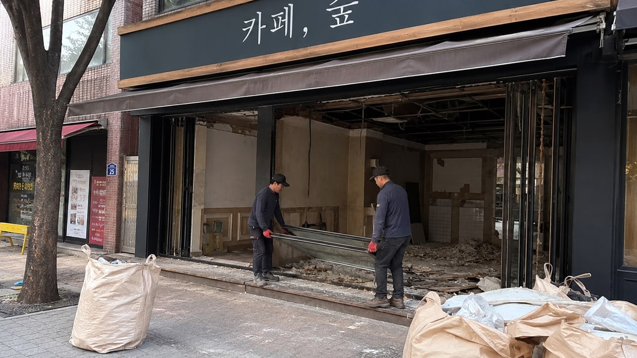 안동 철거·원상복구 세부 확인 사진